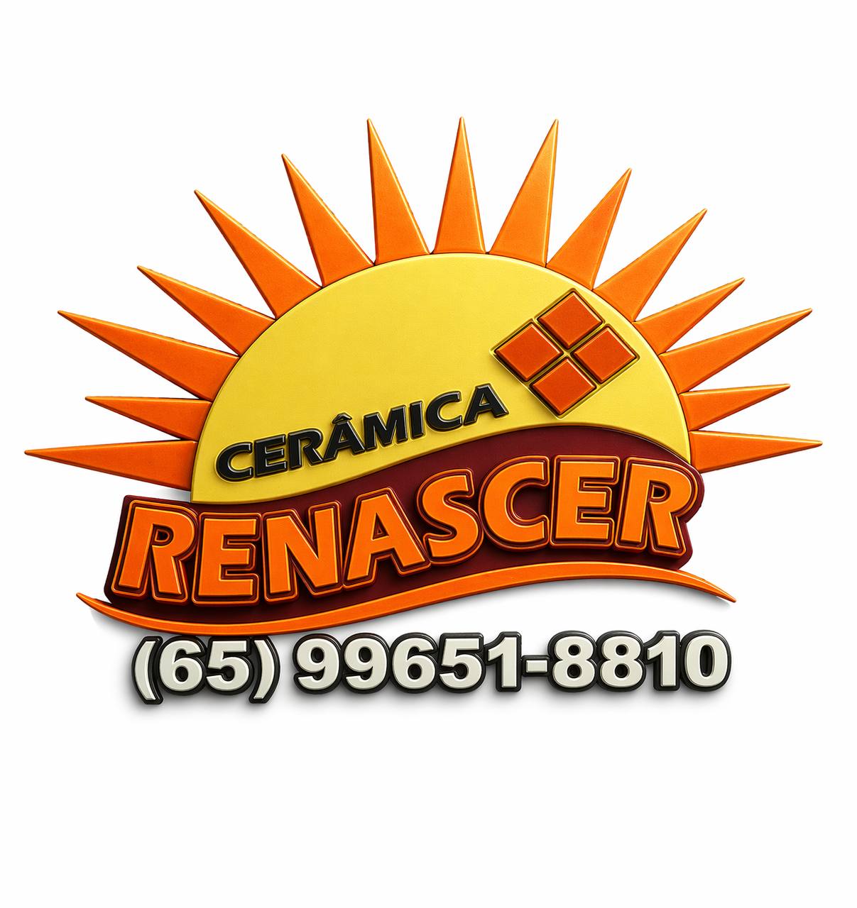Logo da Cerâmica Renascer